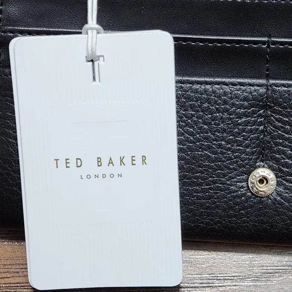 Ted Baker Blue Large Bobble Wallet - Picture 6 of 9